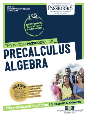 cover image of Precalculus Algebra